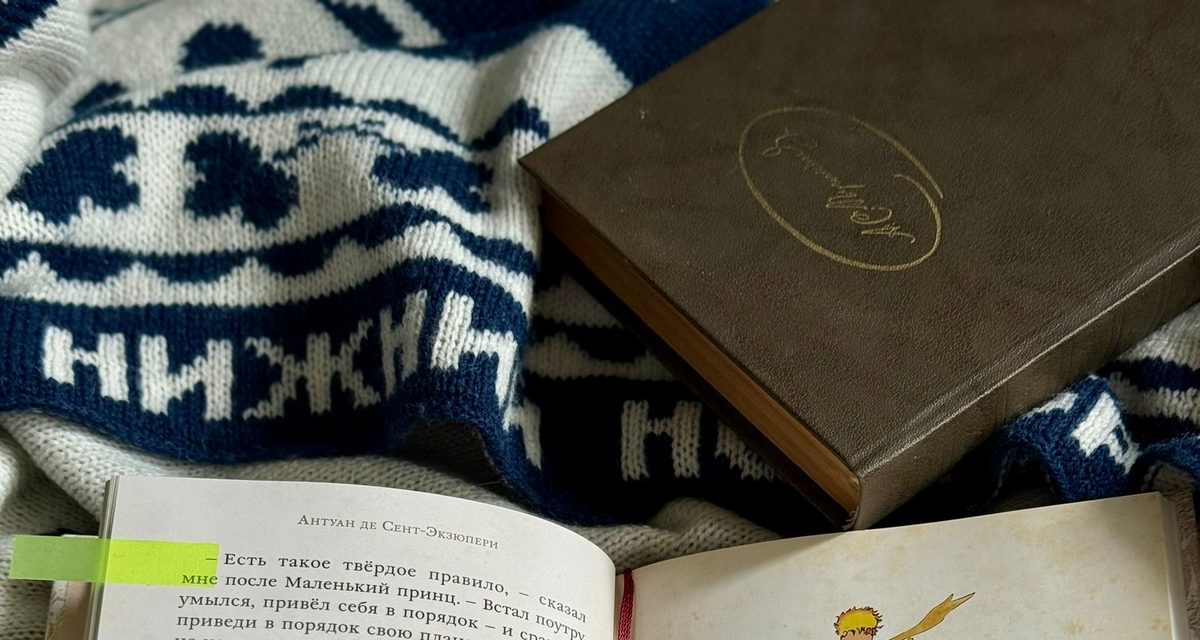 Семья с детьми выбрала бумажного «Маленького принца» вместо электронной книги