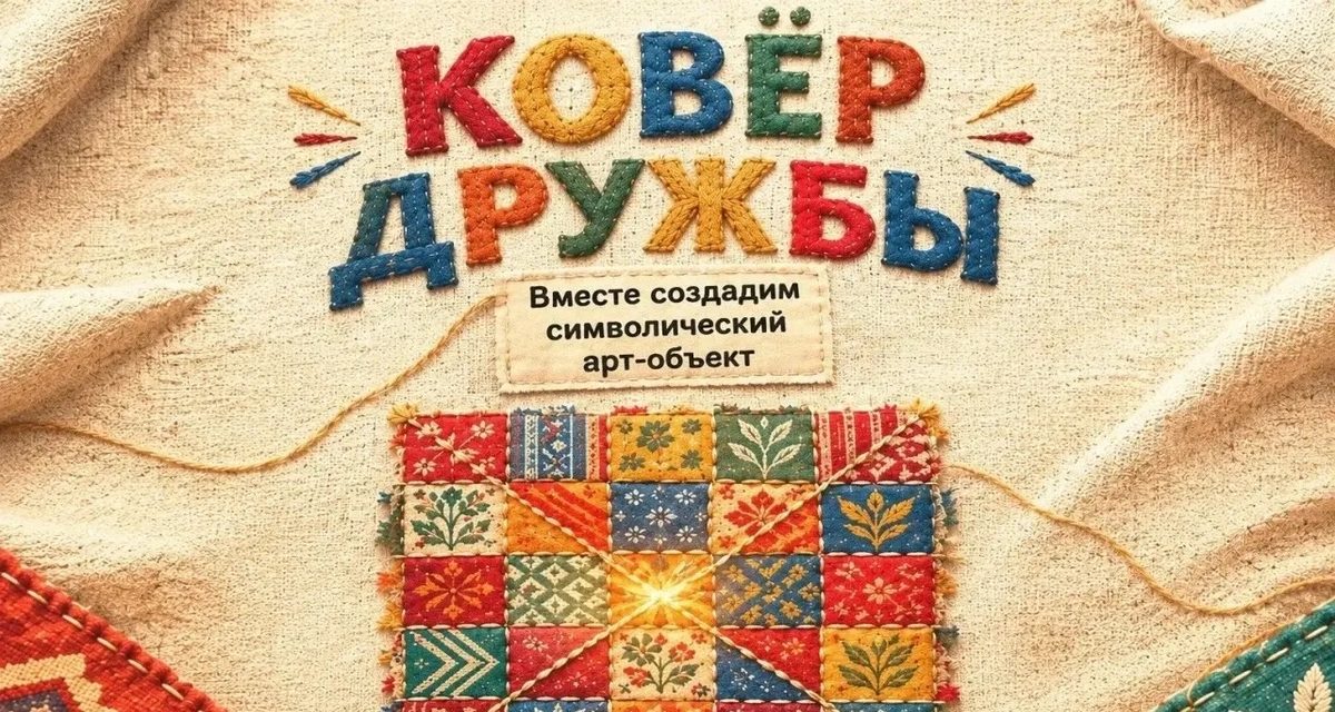 Нижегородцы всех возрастов создадут лоскуты 25×25 сантиметров для «Ковра дружбы»