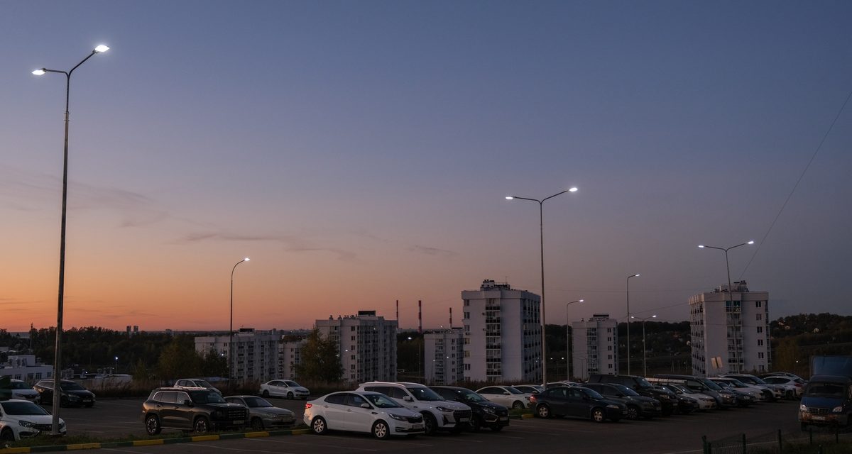 В ЖК Smart City в Новинках включили свет после передачи сетей муниципалитету